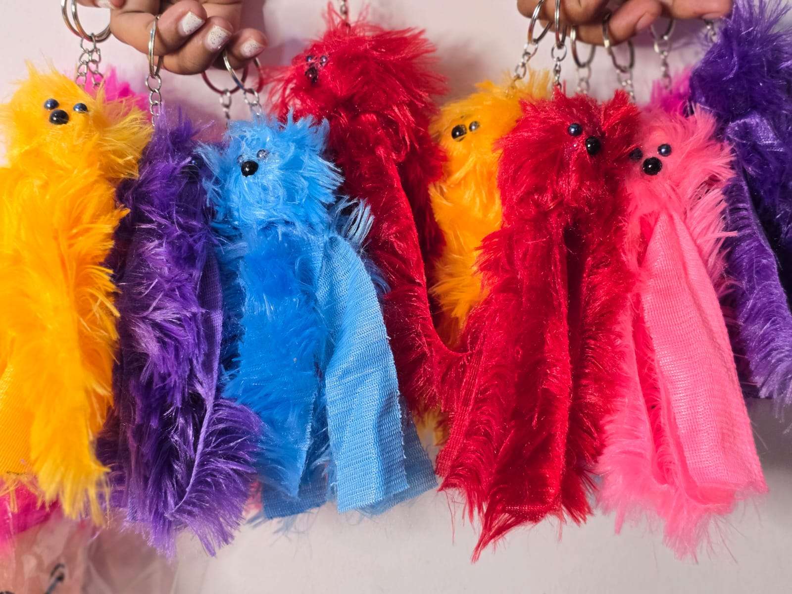 Fluffy Key Tag